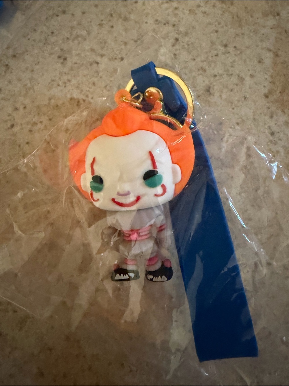 Horror Villain It  Clown Keychain  - Cute Collectible